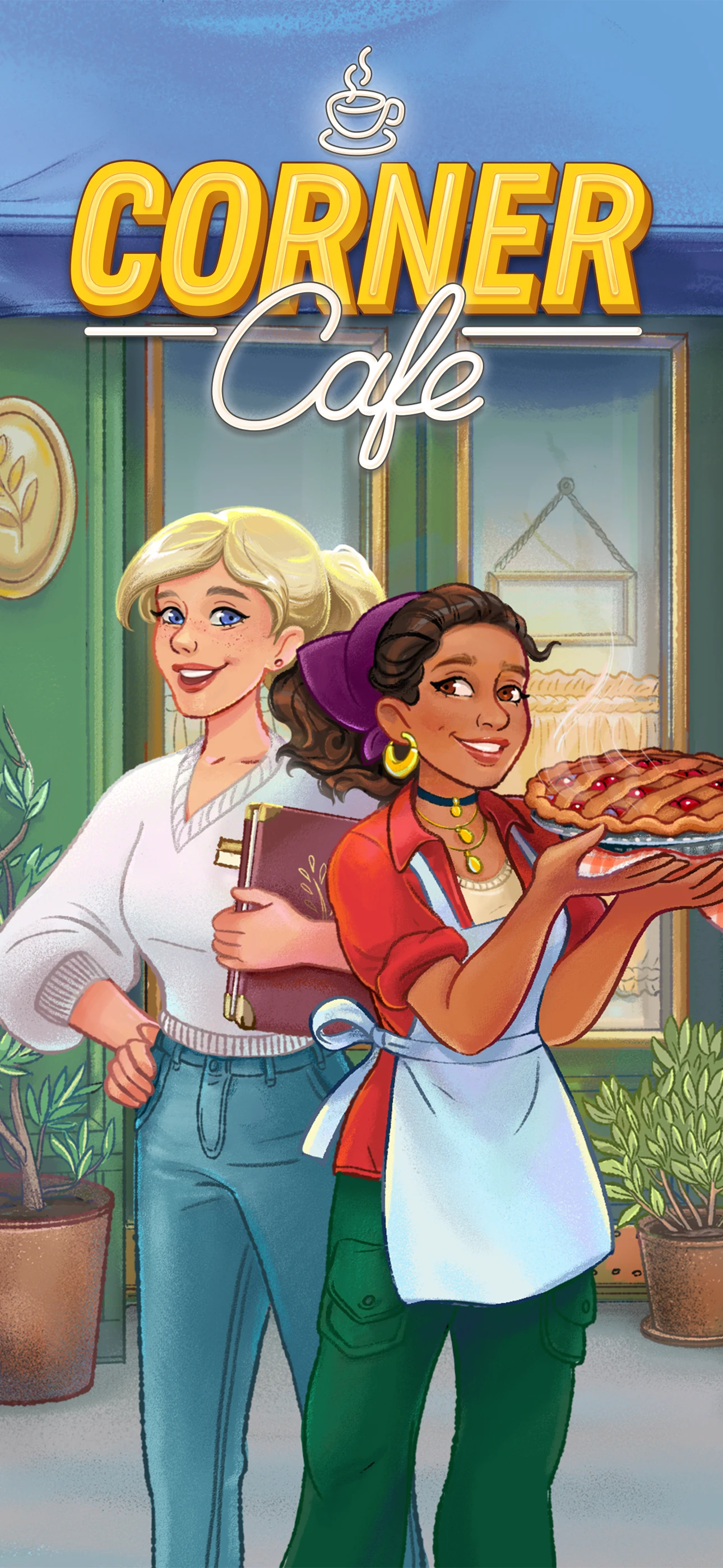 Corner cafe : Merge & Cook screenshot